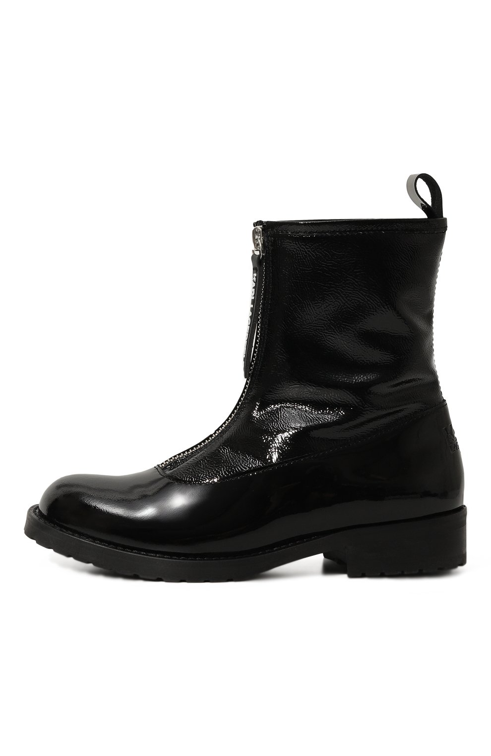 Кожаные полусапоги KARL LAGERFELD KIDS, арт. Z30305, фото 2