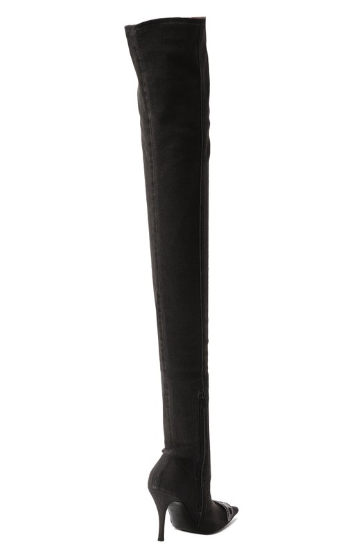 Текстильные ботфорты D-Venus Tbt Diesel Y03316/P5523 Чёрный  Y03316/P5523 Фото 5