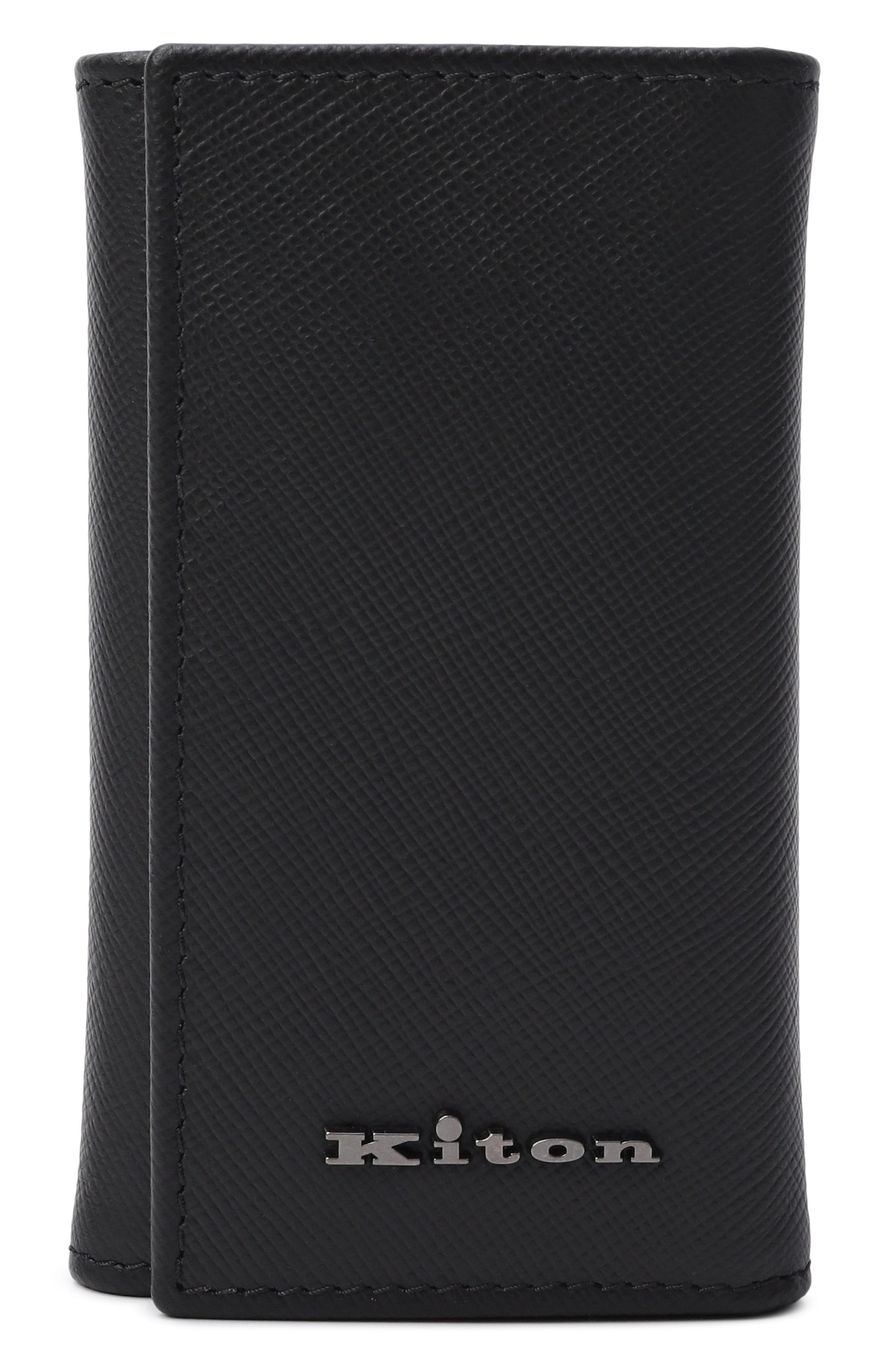 Кожаная ключница KITON, арт. UPEA047N01269, фото 1