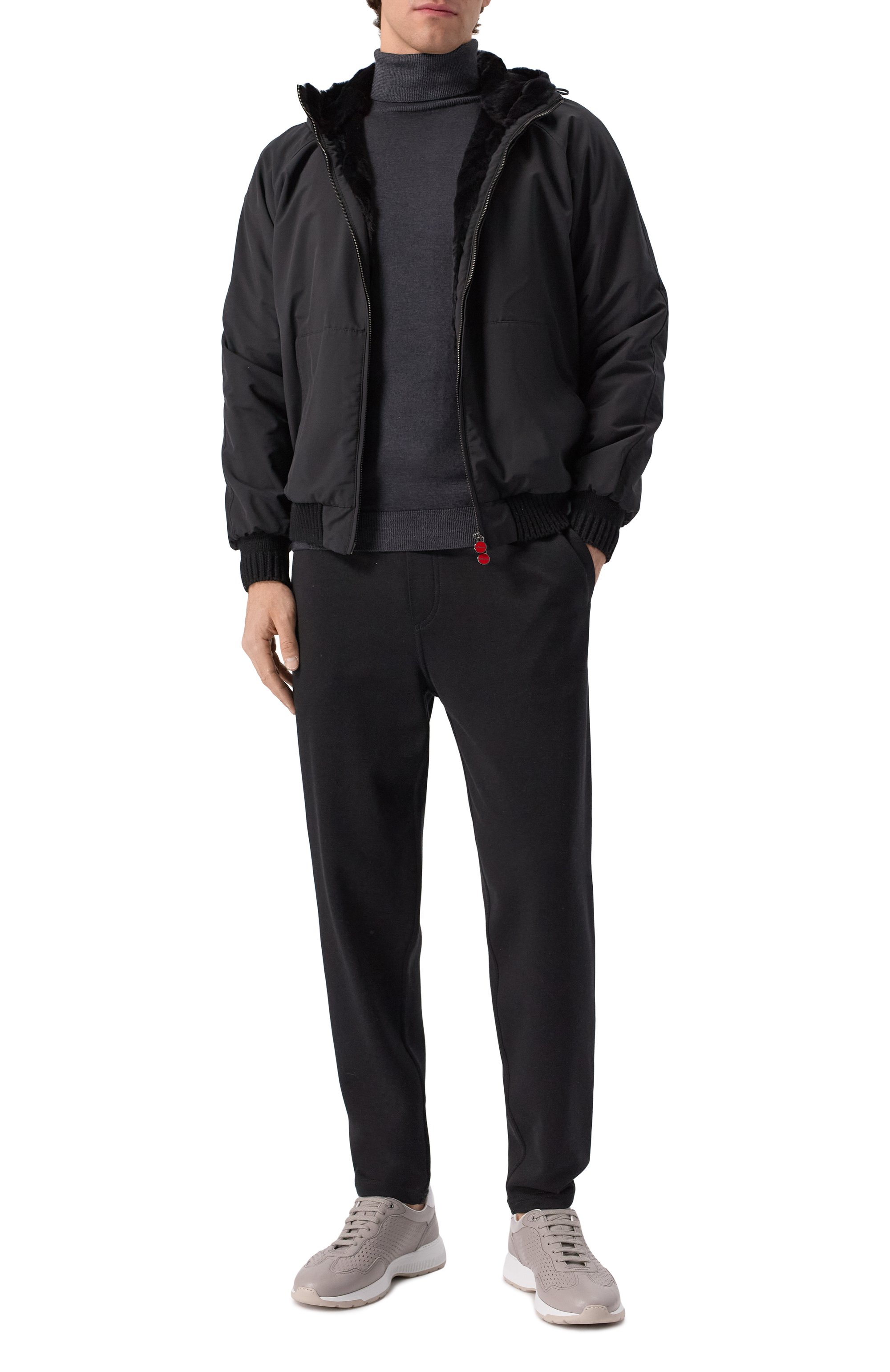 Бомбер с подкладкой из овчины KITON, арт. UW1931AV0403F14, фото 2