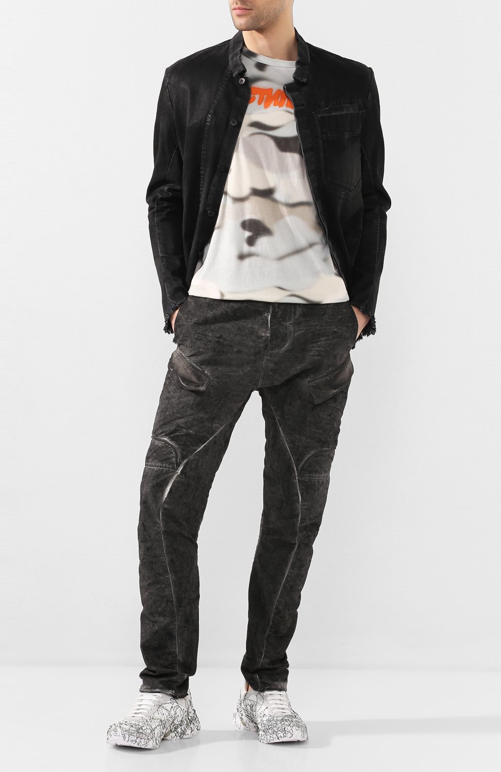 Комбинированные кроссовки PREMIATA, арт. 31416/VAR.07, фото 2