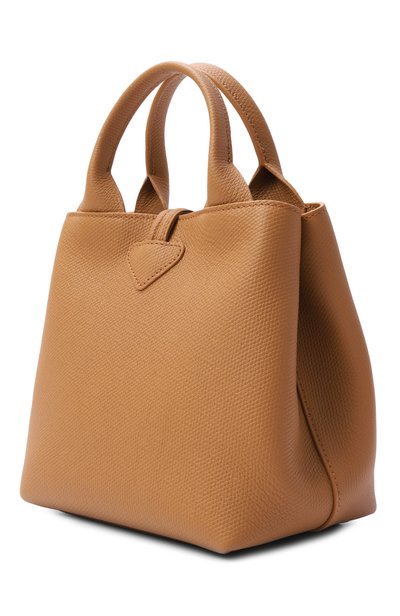 Сумка le roseau small LONGCHAMP бежевого цвета по цене 89400 руб., арт. 10273HFP/HFP, фото 4 Сумка le roseau small LONGCHAMP, арт. 10273HFP/HFP, фото 4