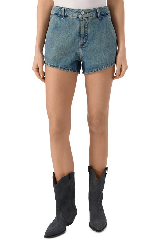 Джинсовые шорты Zadig and Voltaire WWBS01157 Голубой  WWBS01157 Фото 3
