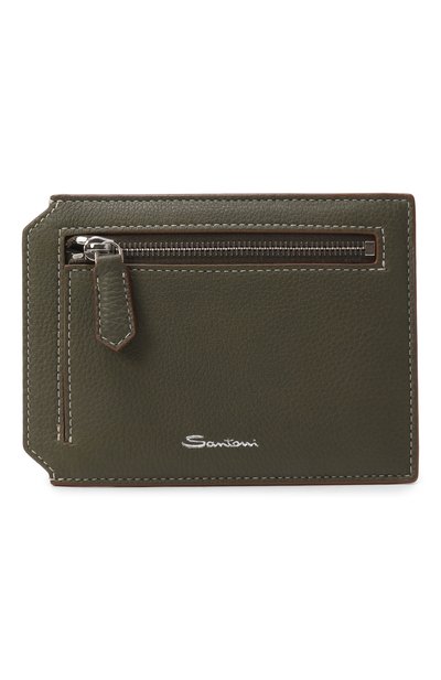 Мужской кожаный футляр для кредитных карт SANTONI, арт. DFPGA2694F0-ASIW