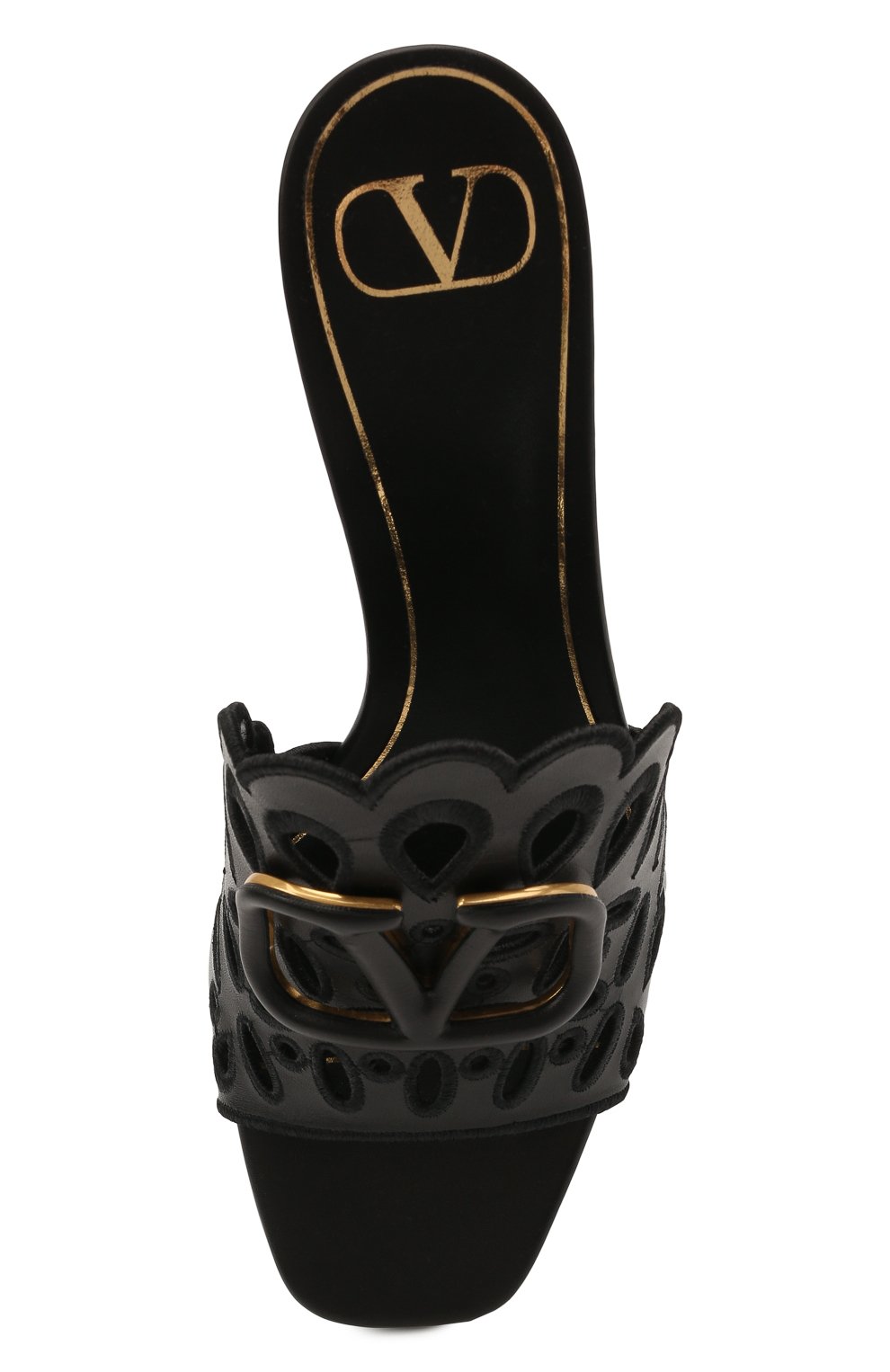 Кожаные мюли vlogo signature VALENTINO, арт. WW2S0CR9/DUK, фото 5
