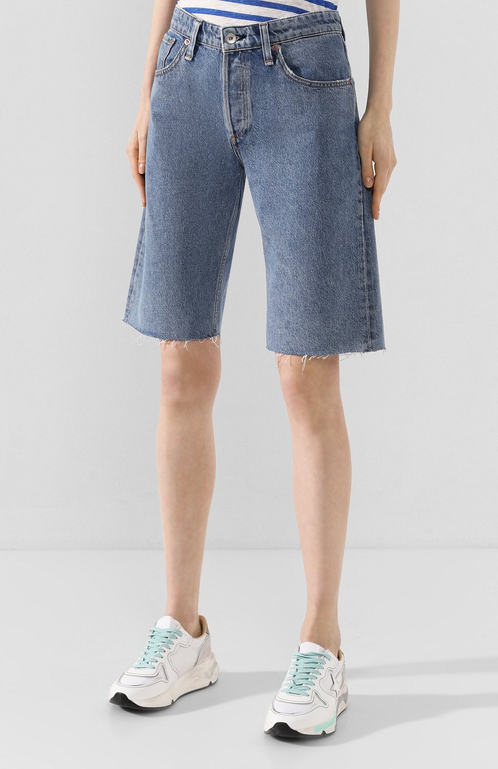 Джинсовые шорты RAG AND BONE, арт. WDD20S1905B1MI, фото 3