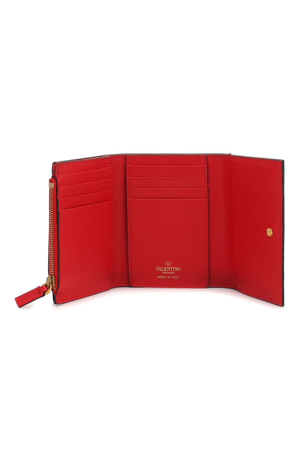 Кожаное портмоне vsky VALENTINO красного цвета по цене 58900 руб., арт. TW2P0T34/GFP, фото 3 Кожаное портмоне vsky VALENTINO, арт. TW2P0T34/GFP, фото 3