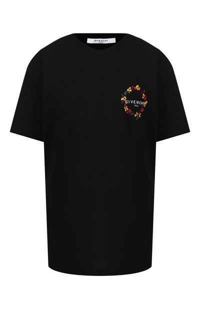 Женская хлопковая футболка GIVENCHY, арт. BW70603Z2F
