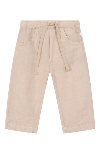 Льняные брюки IL GUFO, арт. P25PL195L6009/3M-9M