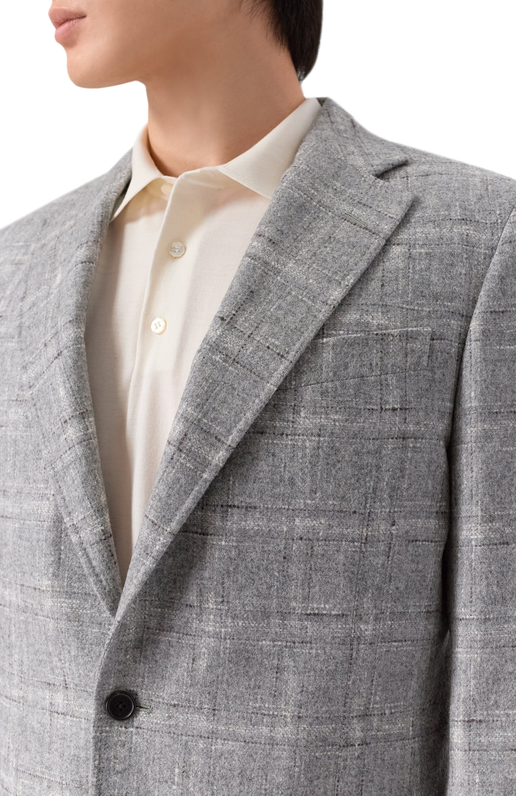 Шерстяной пиджак ZILLI, арт. P2T00AM093043001Q, фото 6