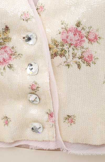 Жакет с пайетками ULYANA SERGEENKO желтого цвета по цене 139500 руб., арт. GCC004SS20P (0382т20), фото 5 Жакет с пайетками ULYANA SERGEENKO, арт. GCC004SS20P (0382т20), фото 5