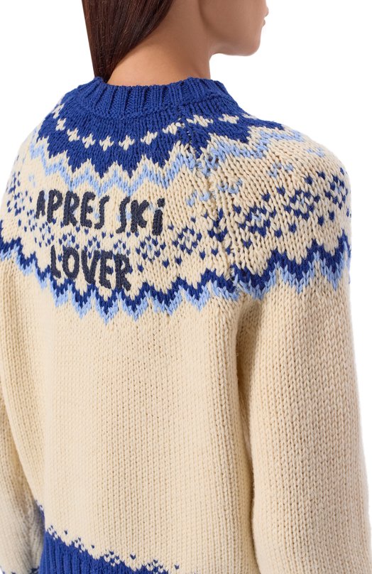 Шерстяной свитер MC2 Saint Barth KYLA001-03817I/KYLA N0RDIC Разноцветный  KYLA001-03817I/KYLA N0RDIC Фото 5
