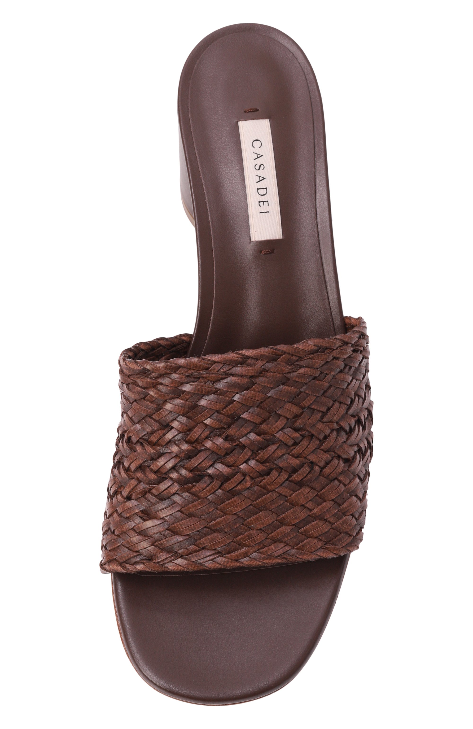 Кожаные мюли cleo 50 CASADEI, арт. 1M551B0501/SUNCT, фото 6