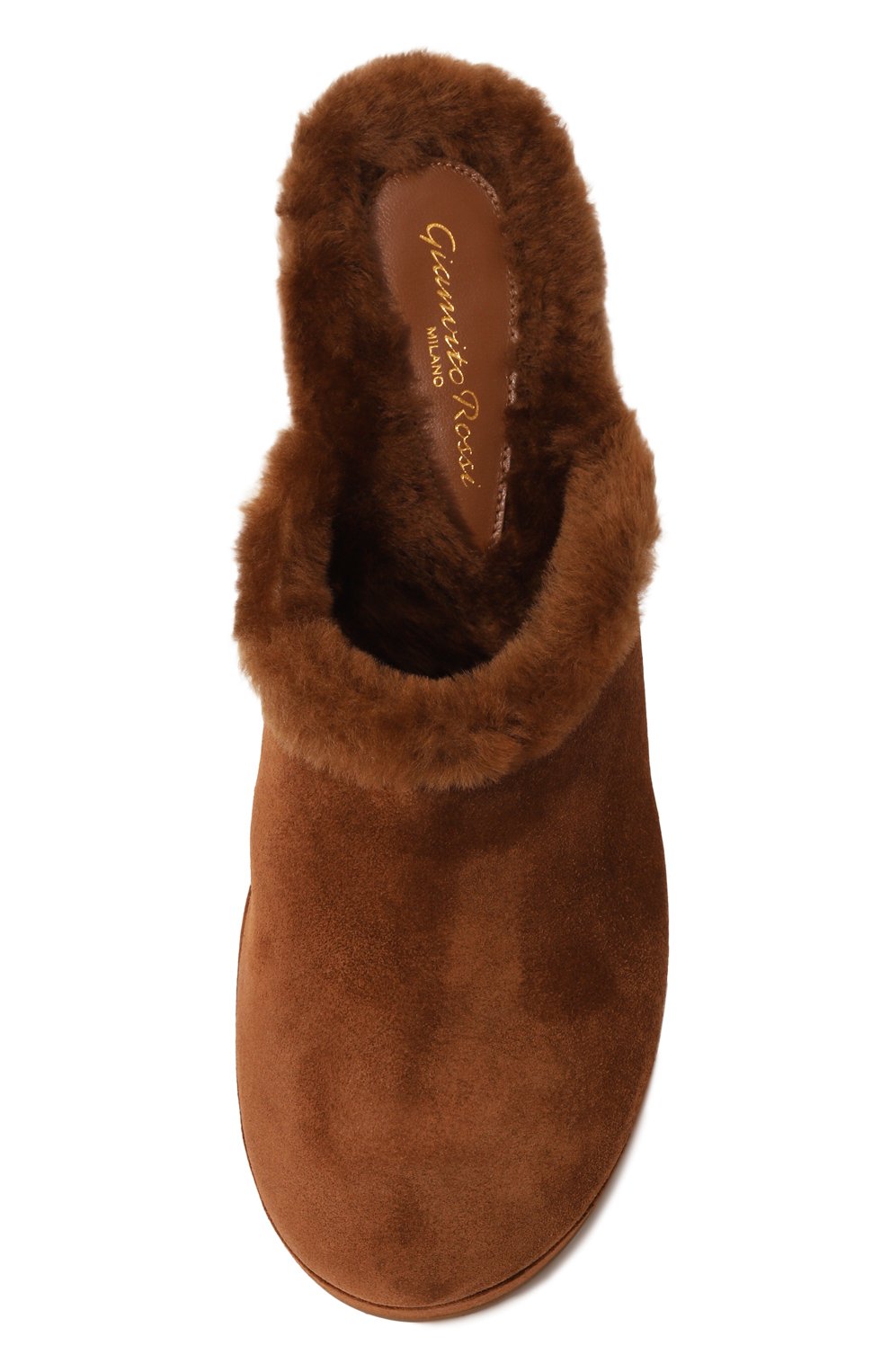 Замшевые сабо lyss GIANVITO ROSSI, арт. G93019.55RIC.SFUCUCU, фото 6