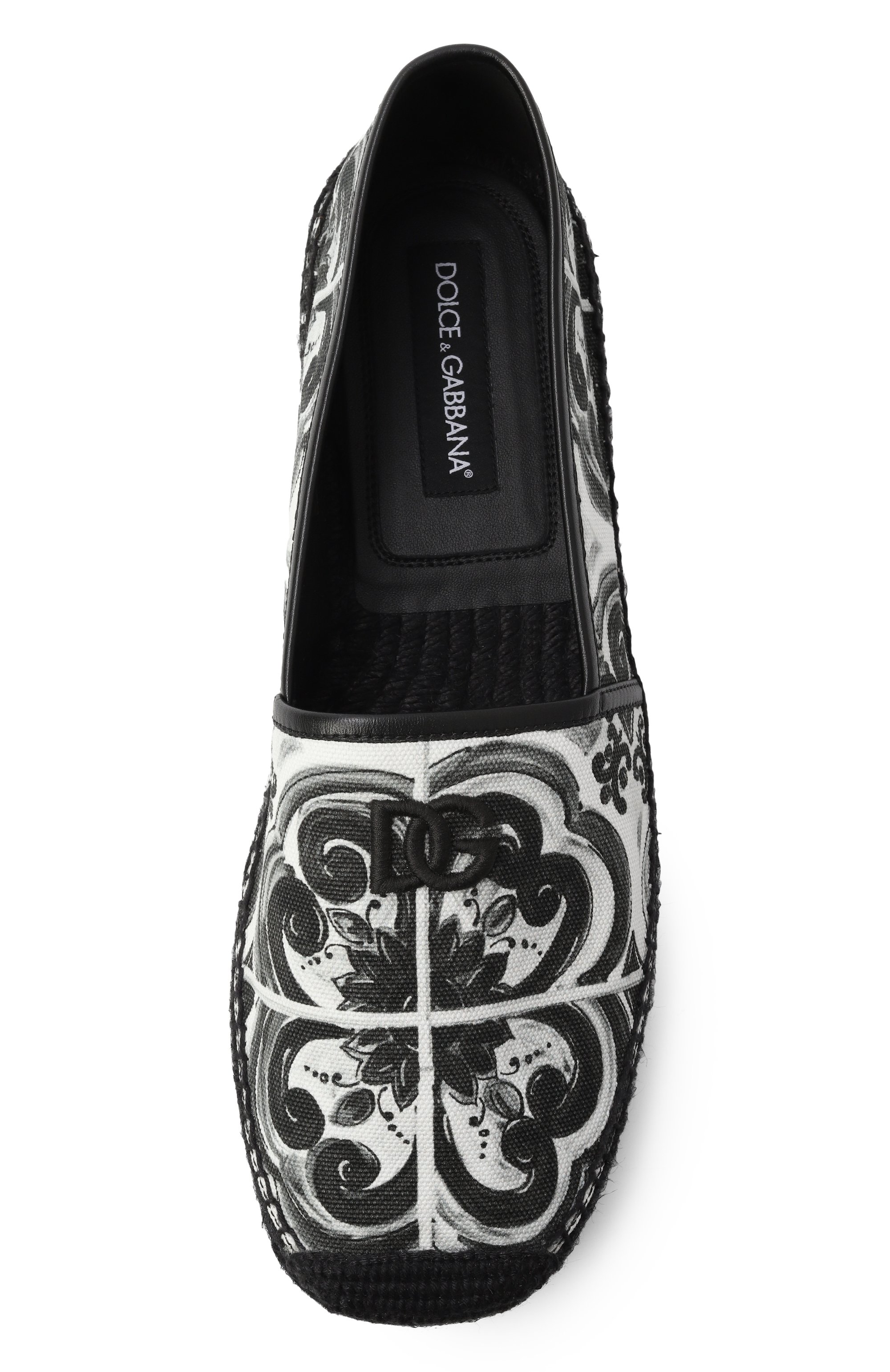 Текстильные эспадрильи DOLCE & GABBANA, арт. A50730/AD506, фото 6