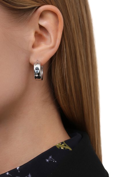 Серьги с голубым топазом MOONKA, арт. an-er-tpz, фото 2