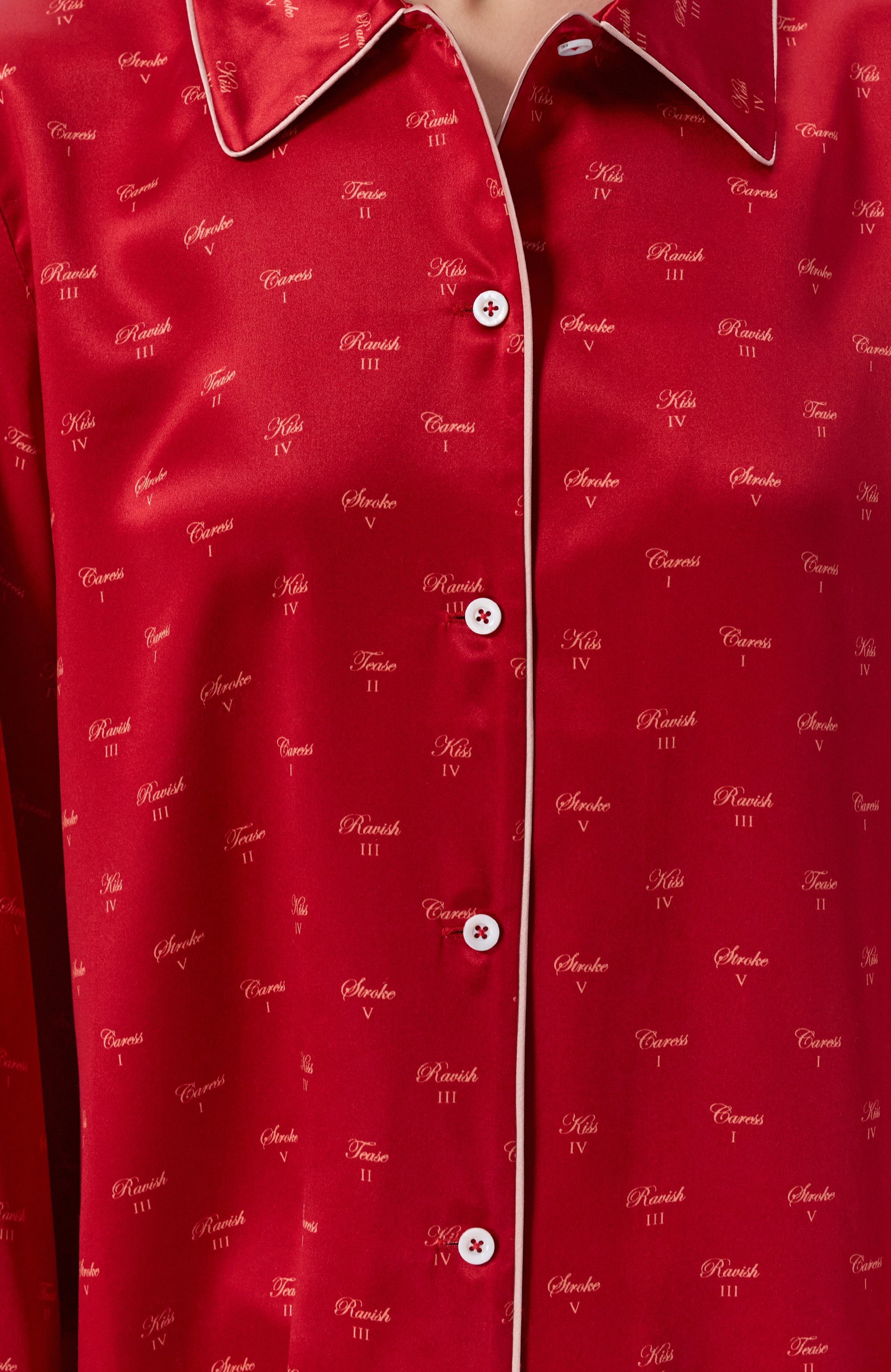 Шелковая рубашка KIKI DE MONTPARNASSE, арт. H252TP009, фото 5