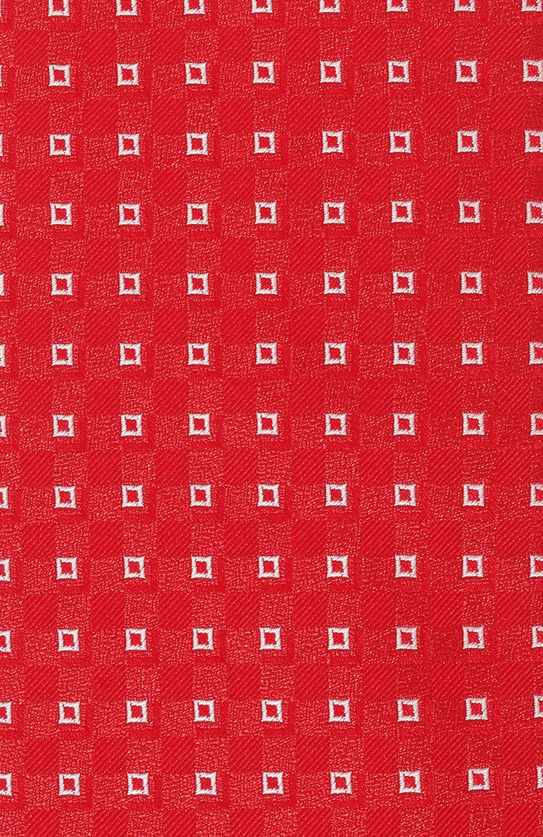 Мужской шелковый галстук BROUBACK красного цвета, арт. TIE 8CM/SS24 | Фото 4 (Материал сплава: Проставлено; Материал: Текстиль, Шелк; Нос: Не проставлено; Принт: С принтом)