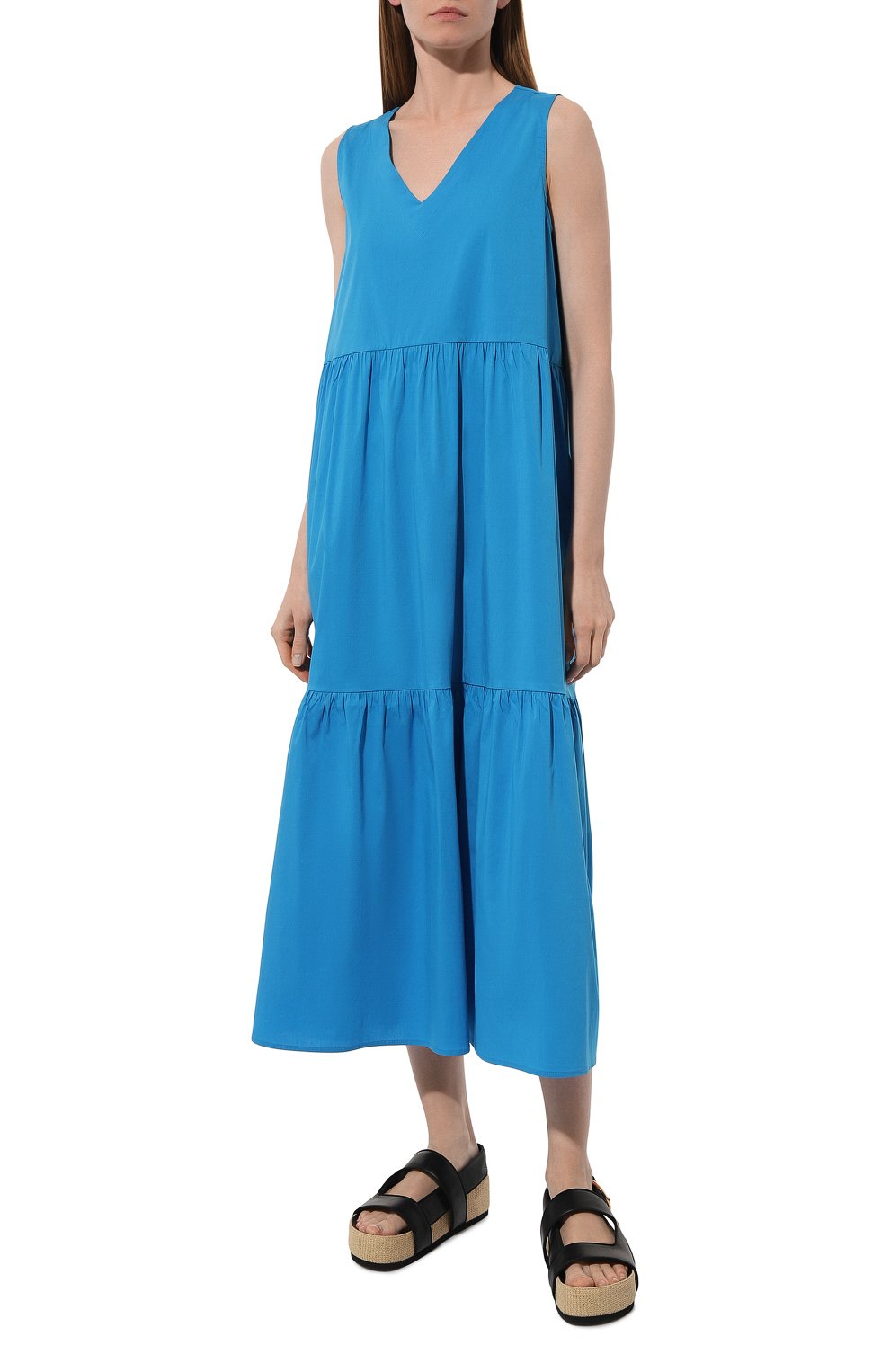 Хлопковое платье PIETRO BRUNELLI, арт. AG0443 MX/C02937, фото 3