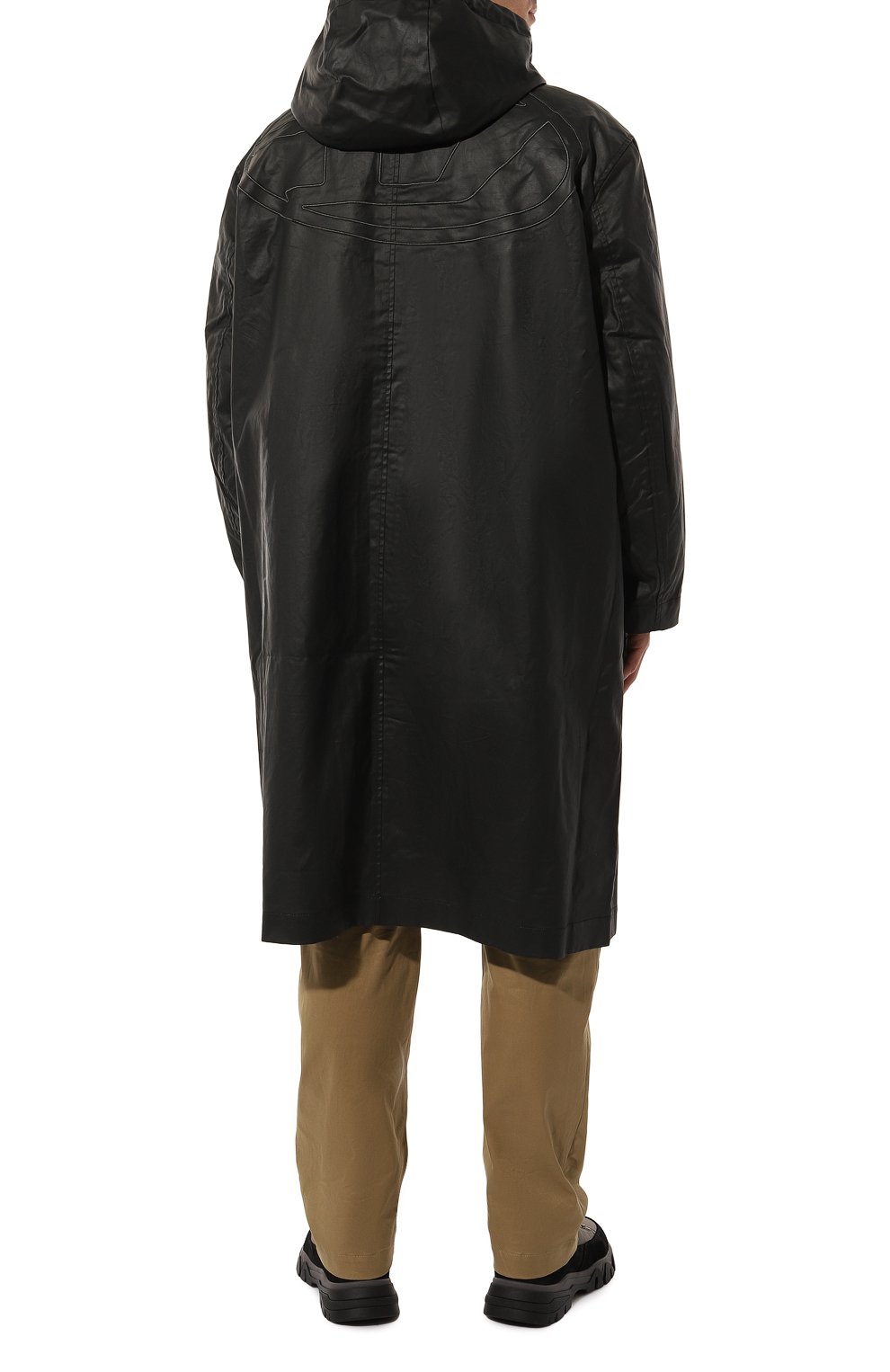 Хлопковый плащ DIESEL, арт. A10490/0CMAN, фото 4
