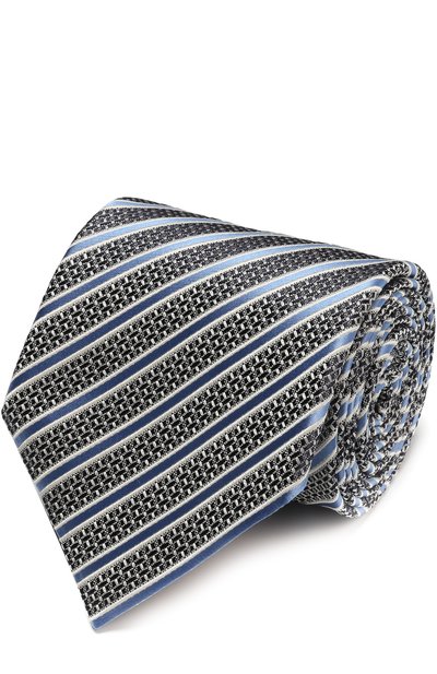 Мужской шелковы й галстук с узором ZEGNA, арт. Z9E571XW