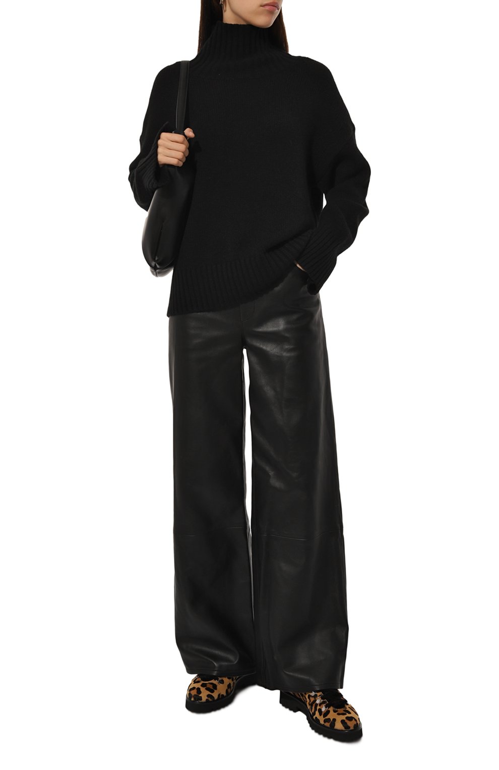 Кожаные ботинки goldie mountain AGL, арт. D721600MS/K7713, фото 2