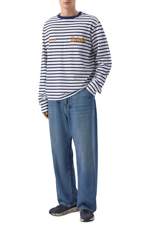 Комбинированные кроссовки Mase Premiata MASE25/VAR 8014 Синий  MASE25/VAR 8014 Фото 2