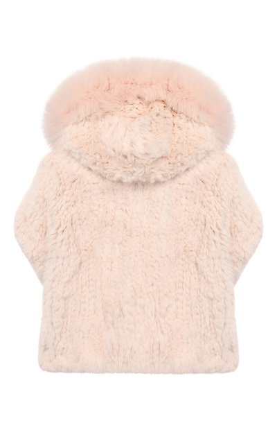 Меховая накидка YVES SALOMON ENFANT, арт. 20WEC321XXKREX/4-6, фото 2