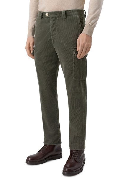 Вельветовые брюки-карго BRUNELLO CUCINELLI, арт. M280DE1890, фото 3