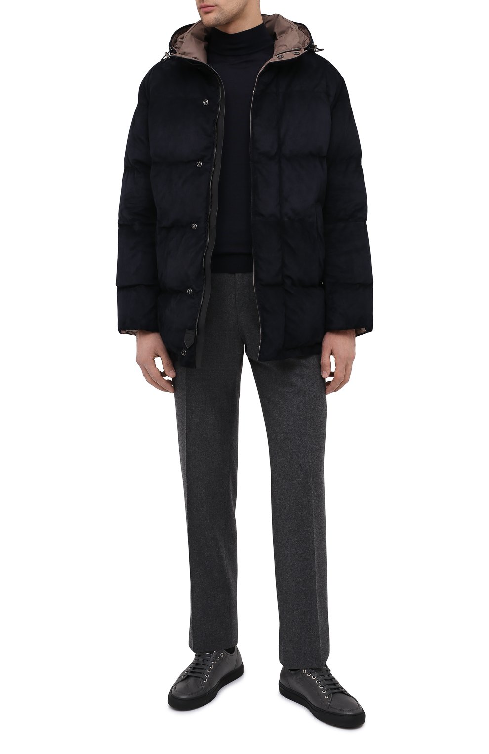 Замшевый пуховик BRIONI, арт. PUE80L/08735, фото 2