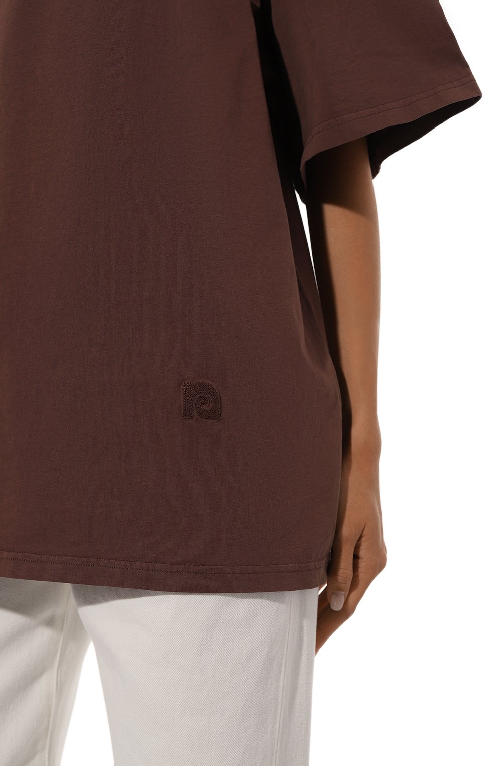 Хлопковая футболка NANUSHKA, арт. NU24PFSH03678, фото 5