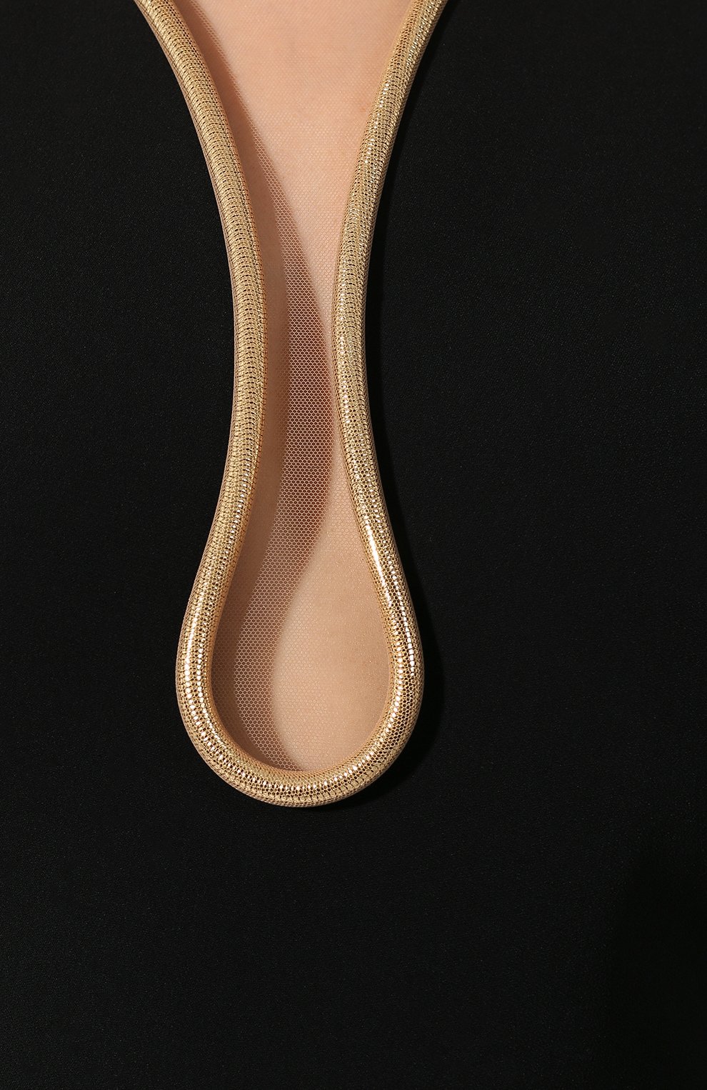 Платье STELLA MCCARTNEY черного цвета по цене 343000 руб., арт. 600150/SNA28, фото 5 Платье STELLA MCCARTNEY, арт. 600150/SNA28, фото 5