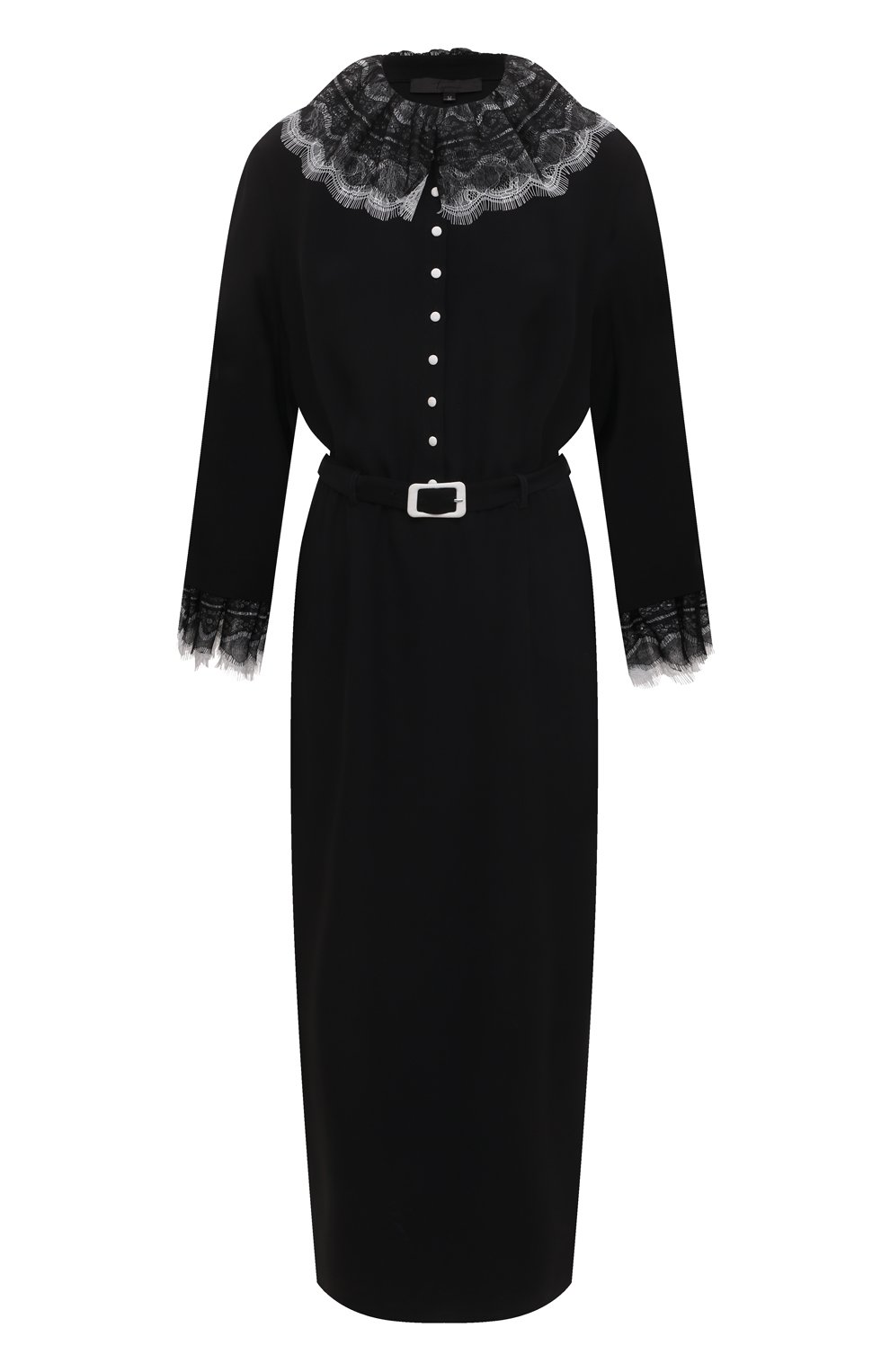 Шелковое платье TEGIN черного цвета по цене 98000 руб., арт. SD2318, фото 1 Шелковое платье TEGIN, арт. SD2318, фото 1