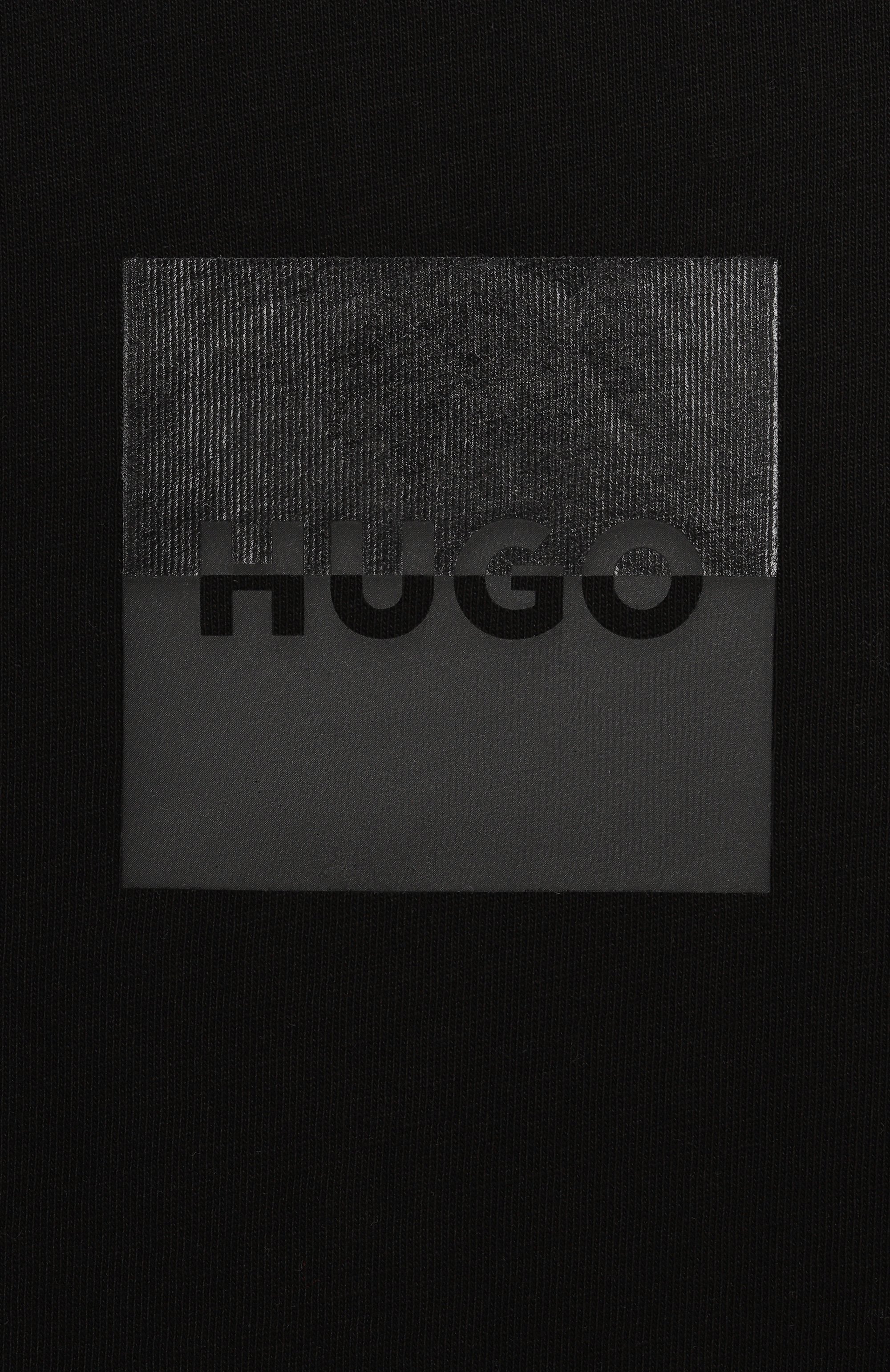 Хлопковый лонгслив HUGO, арт. G00437, фото 3