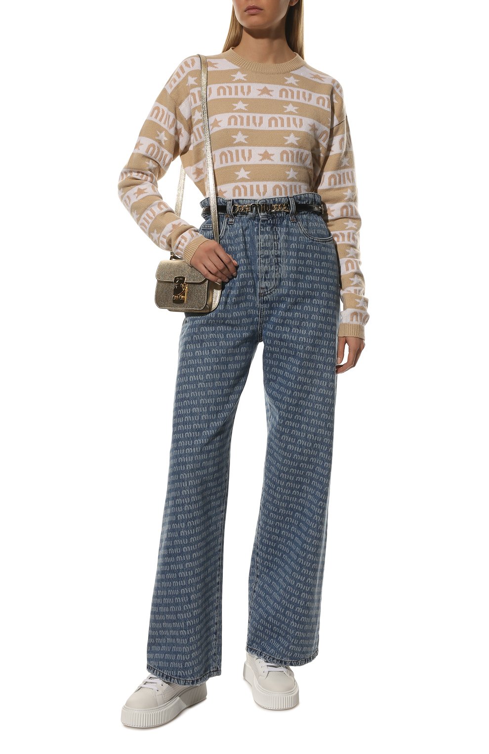 Кашемировый пуловер MIU MIU, арт. MML551-10C6-F0627, фото 2