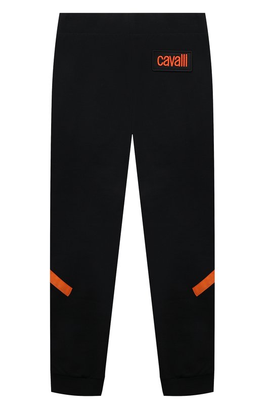 Хлопковые брюки Roberto Cavalli Чёрный, фото 2