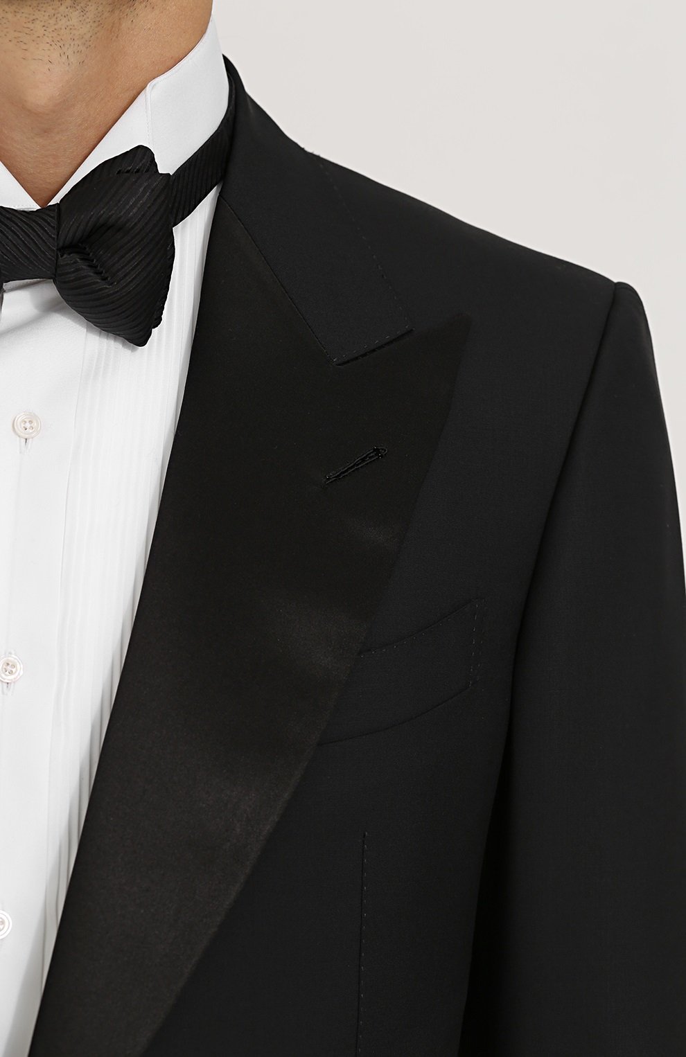 Шерстяной приталенный смокинг TOM FORD, арт. 222R12/21RP4L, фото 6