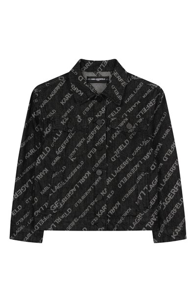 Джинсовая куртка KARL LAGERFELD KIDS, арт. Z30426