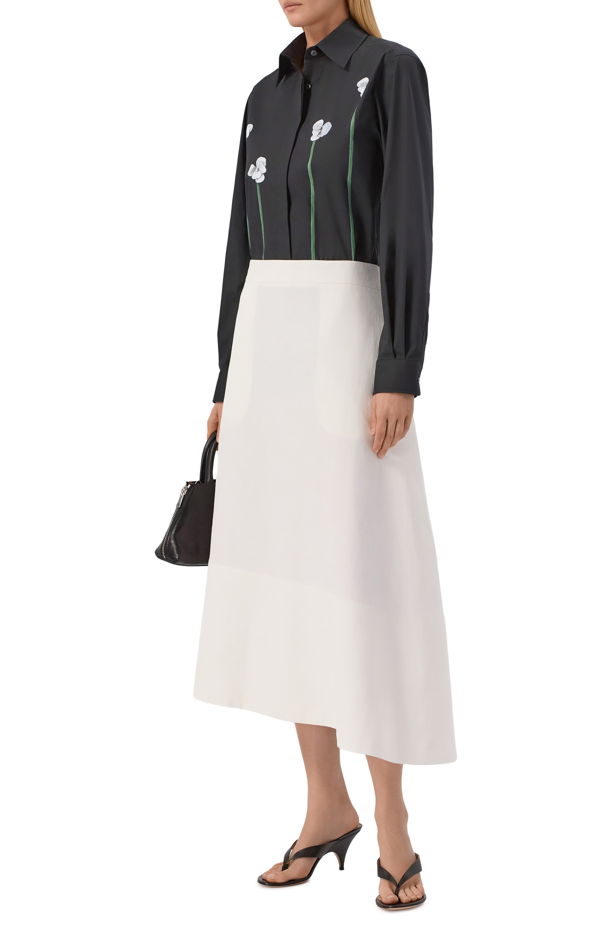 Хлопковая рубашка MOSCHINO, арт. A0221/0431, фото 2