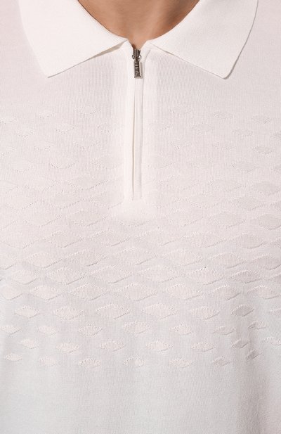 Поло из шелка и хлопка ZILLI, арт. KZP002M0145VVC000_1, фото 5