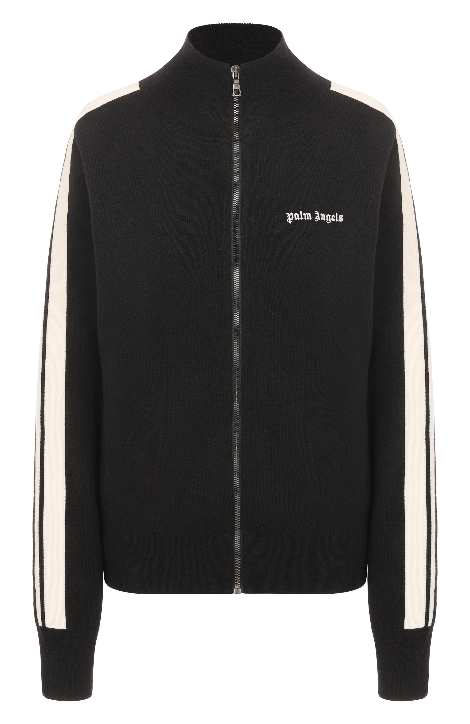 Кардиган из шерсти и вискозы PALM ANGELS, арт. PWHA062F25KNI001, фото 1