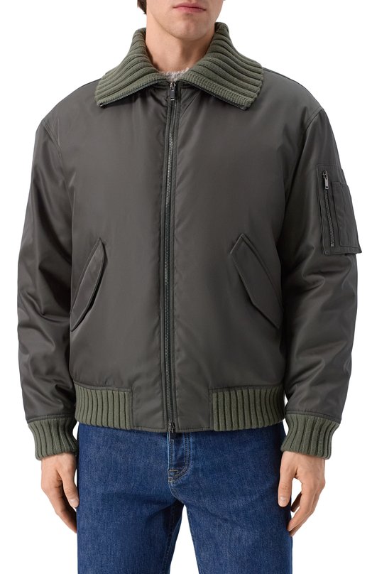 Утепленный бомбер MVST M25.1PM.0004*/NIPALY ZER0 Хаки  M25.1PM.0004*/NIPALY ZER0 Фото 3