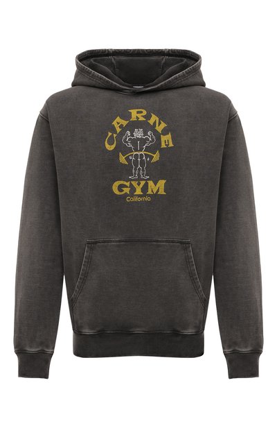 Хлопковое худи CARNE BOLLENTE, арт. SS24H0101, фото 1