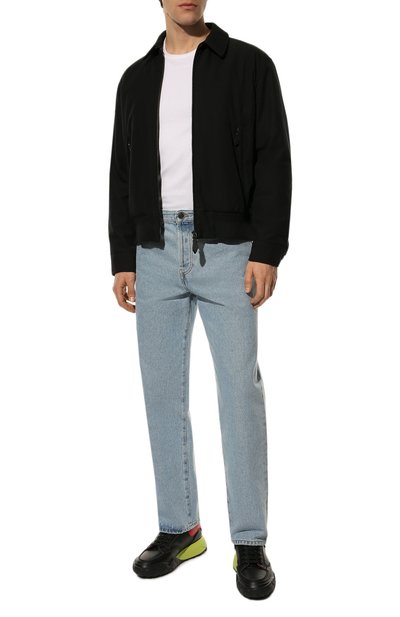 Кожаные кроссовки court ALEXANDER MCQUEEN, арт. 682810/WIAMA, фото 2