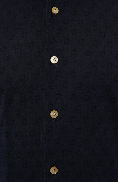 Хлопковая рубашка KITON, арт. UCIH06491, фото 5