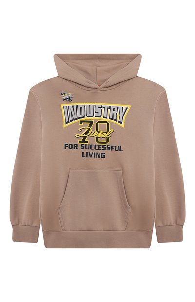 Хлопковое худи DIESEL, арт. J01967/KYAQK
