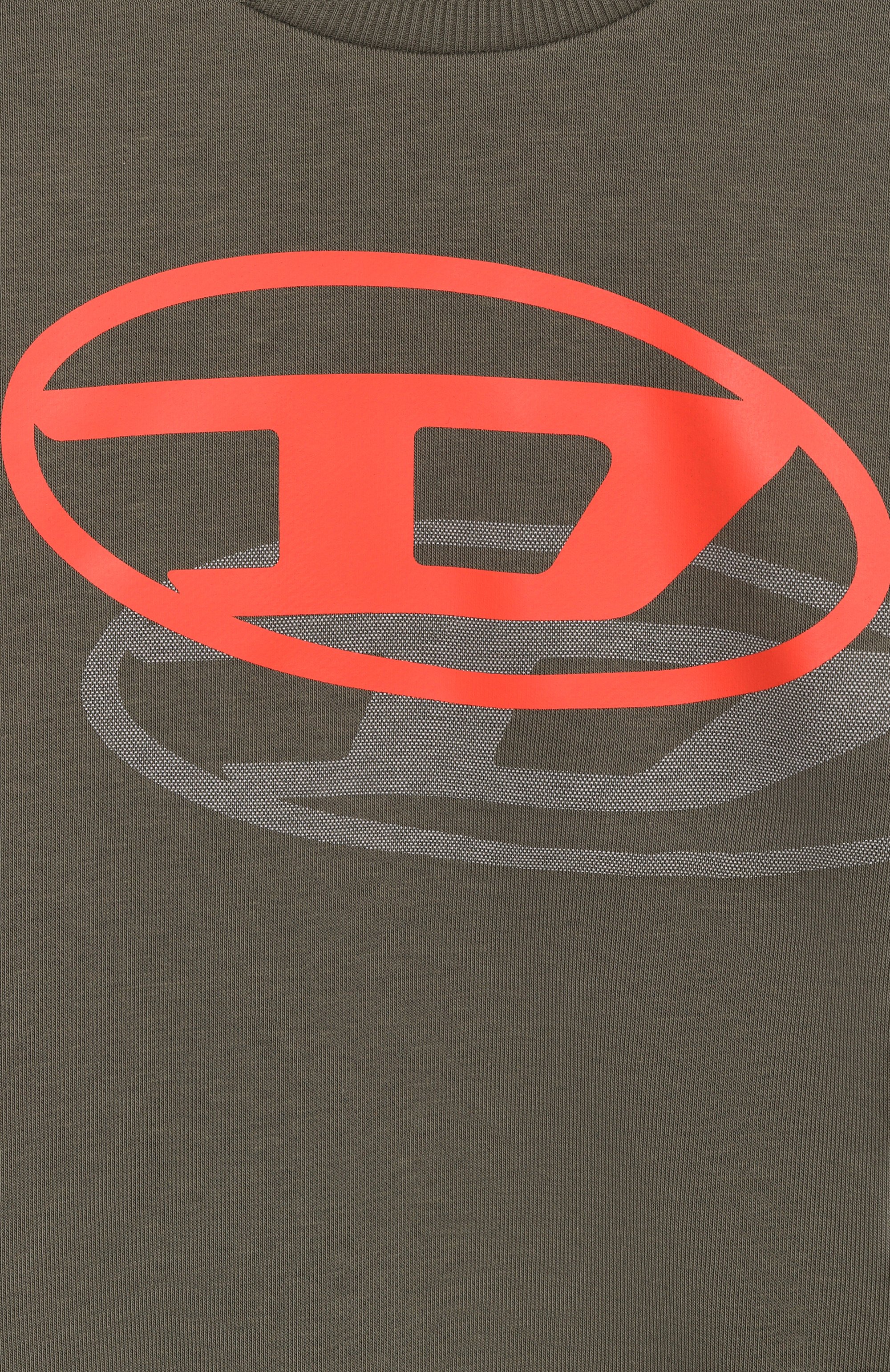 Хлопковый свитшот DIESEL, арт. J02627/KYAZ3, фото 3