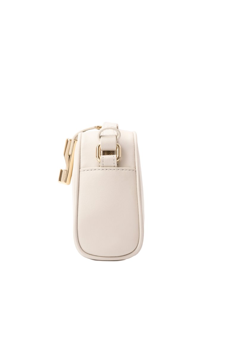 Женская сумка furla goccia mini FURLA белого цвета, арт. WE00747/BX3104 | Фото 4 (Ремень/цепочка: На ремешке; Материал: Натуральная кожа; Размер: mini)