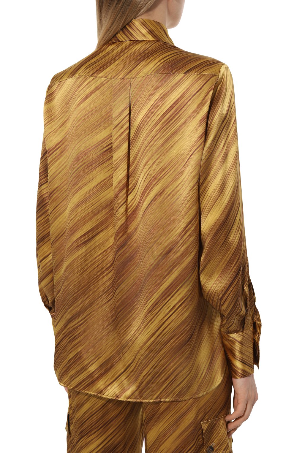 Шелковая блузка KITON, арт. D55442K0978C, фото 4