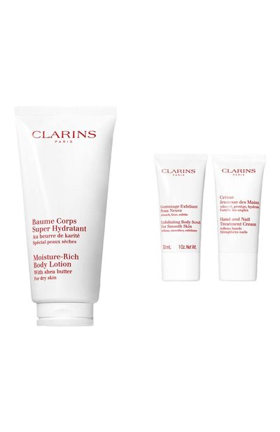 Набор super hydratant (200+2x30ml) CLARINS бесцветного цвета по цене 5100 руб., арт. 80129839, фото 2 Набор super hydratant (200+2x30ml) CLARINS, арт. 80129839, фото 2